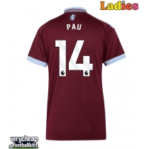 Aston Villa Pau Torres #14 Replica Home Shirt Ladies 2026-27 Short Sleeve